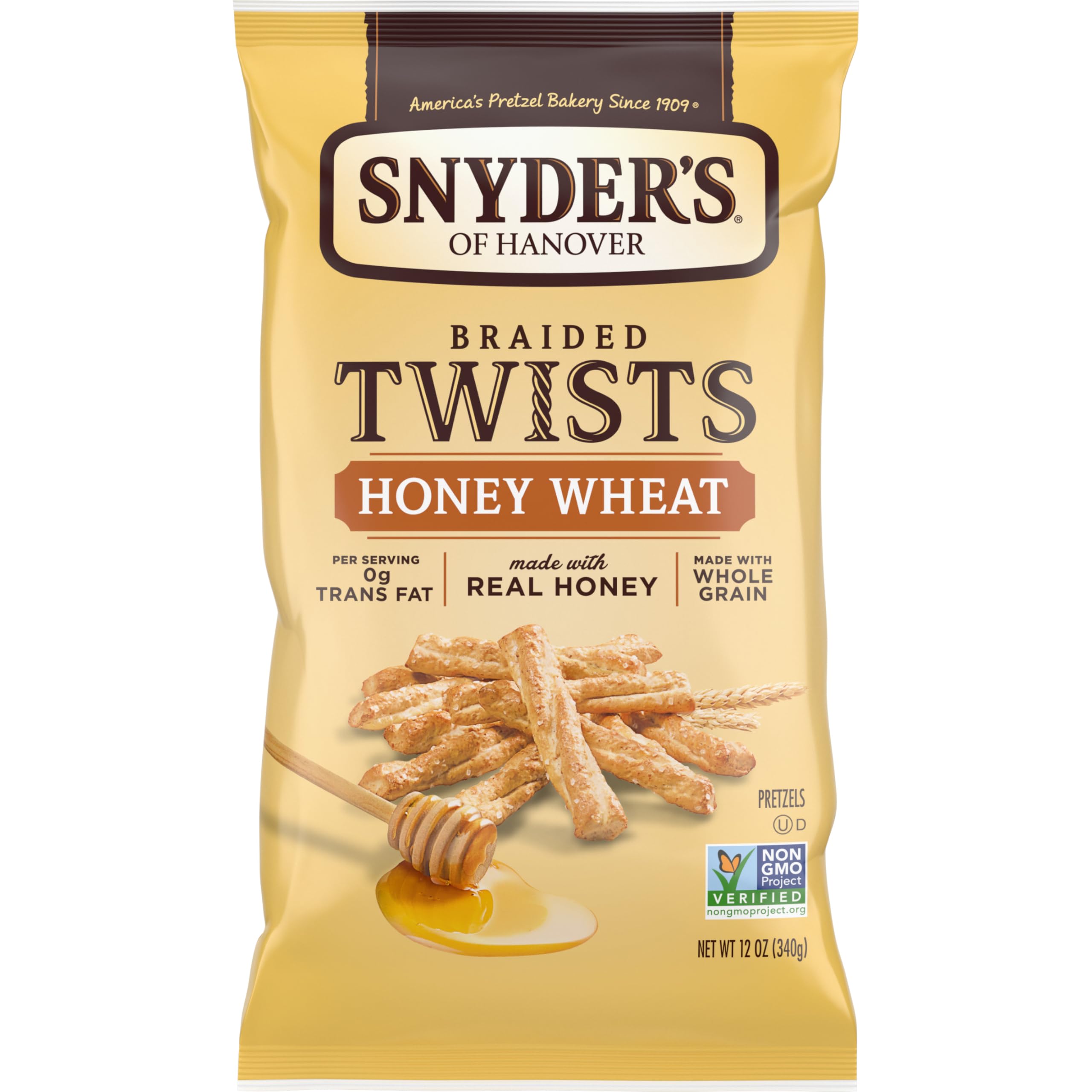 ハニーココW 150粒 Amazon.com: Snyder's of Hanover Pretzels, Braided Pretzel Twists